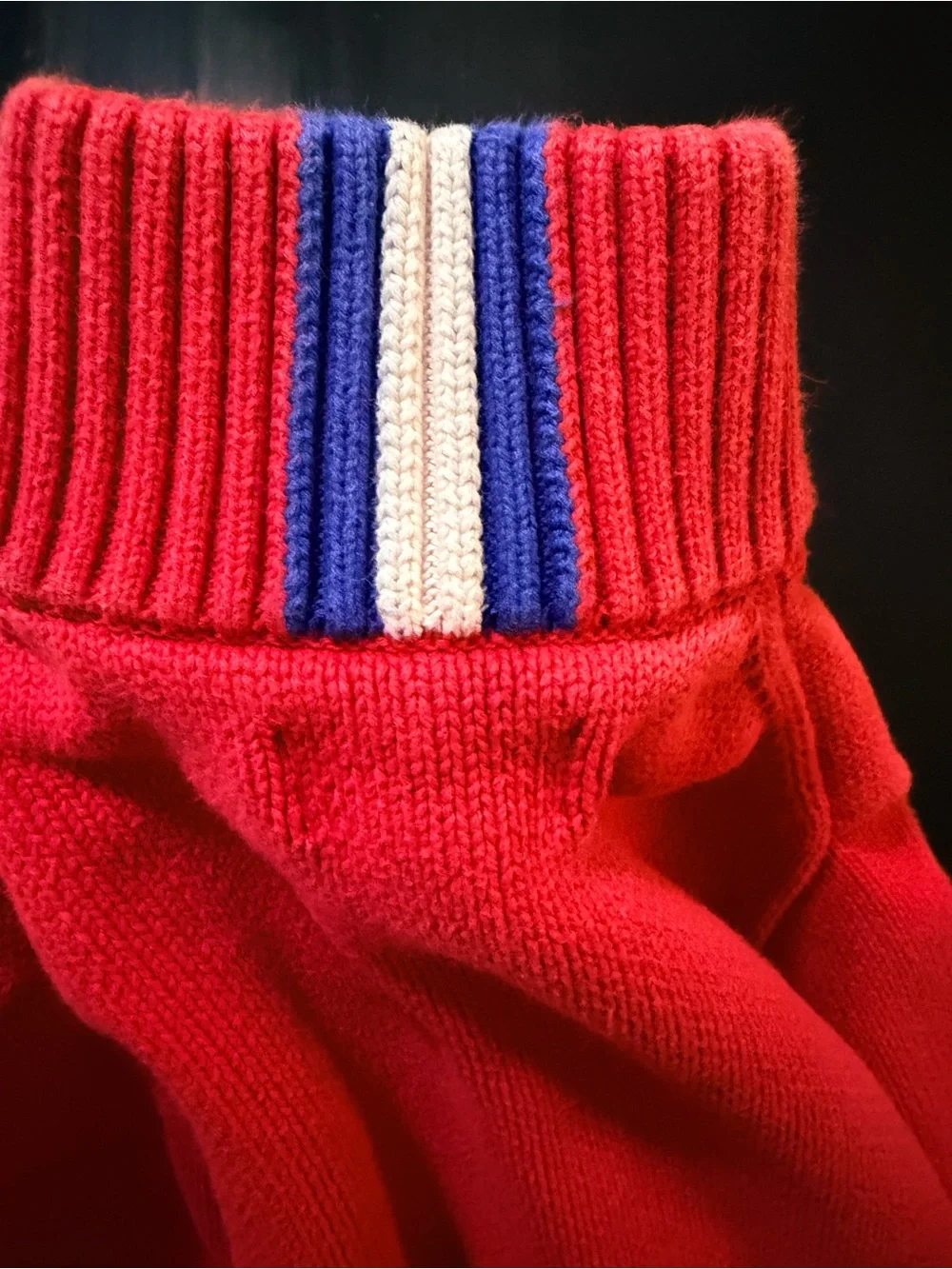 Polo by Ralph Lauren Kids Bright Red Zip Front Sweater